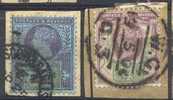 Lot N°2414   N°95 Et 93 Sur Petit Fragment - Used Stamps