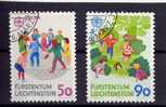 Liechtenstein Yvertnr.  901-02 (°) Used CEPT 1989 - Used Stamps