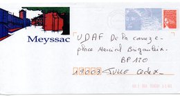 Entier Postal PAP Local Personalisé. Corrèze Meyssac Aquarelle Luquet RF - PAP: Ristampa/Luquet