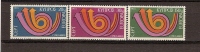 Cept Europa 1973 Chypre Cyprus Zypern  Yvertnr. 381-83 *** MNH Cote 5,50 Euro - 1973