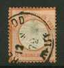 Allemagne Empire . N° 3 Oblit.  1/2  Vermillon - - Usados