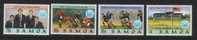 SAMOA 1994 TOURISM SET OF 4 NHM - Samoa (Staat)