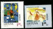 Cept 1997 Litouwen Lietuva Yvertnr. 556-57 *** MNH Légendes - 1997