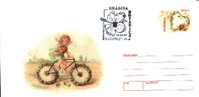 Romania Enteire Postal With Cycling,BIKE. - Cycling