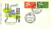 FDC Europa Italie 1961 - 1961