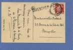 339 Op Postkaart Met Naamstempel  SAVENTHEM - 1932 Ceres Und Mercure