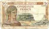 50 Francs 14-8-1935 - 50 F 1934-1940 ''Cérès''