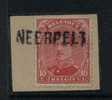 138 Op Fragment Met Naamstempel   NEERPELT  (noodstempel) - 1915-1920 Albert I.