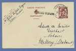 Entier Met Cirkelstempel NIVELLES Op24/11/47 + Naamstempel VILLERS-PERWIN - 1935-1949 Piccolo Sigillo Dello Stato