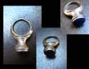 Très Jolie Bague Du Pakistan / Very Great Silver And Lapis Ring From Pakistan - Art Oriental