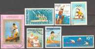 Timbres Avec Thématique Canoë. Timbres Usagés. - Canoe