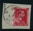 528 Op Fragment Met Sterstempel * WONCK * - 1936-1957 Collar Abierto