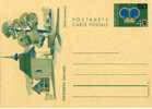 ENTIER Postal Sur Carte Postale Illustrée - Other & Unclassified
