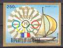 IMPARFAIT Tchad. Jeux Olympiques Munich 1972. Voile. - Sailing