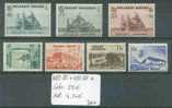 BELGIQUE  COB No 481-483 + 484-487 *  Cote : 11 € - Unused Stamps