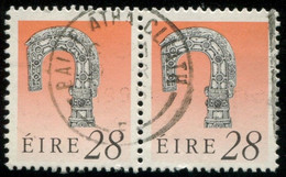 Pays : 242,3  (Irlande : République)  Yvert Et Tellier N° :  752 (o) La Paire - Usati