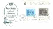 Usa UN 1960 Fdc Bf 15° Anniversaire - Other & Unclassified