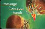 RSA  Used Tel.card "message From Your Hands" Code Tgaj - Zuid-Afrika