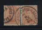 135(x2) Met Sterstempel * BAARLE-HERTOG / BAARLE-DUC * - 1915-1920 Alberto I