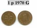 Piece Allemande 1pfennic 1970 G - Other & Unclassified