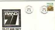 SWA 1977 Enveloppe Philatelic Exhibition Mint # 1418 - Brieven En Documenten