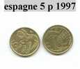 Piéce D´espagne Commémorative  5 Pesetas 1997 - Otros & Sin Clasificación