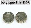 Piéce De Belgique 1 Fr 1990 - Sin Clasificación