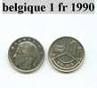 Piéce De Belgique 1 Fr 1990 - Ohne Zuordnung