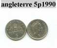 Piéce De Grande Bretagne 5 Pence 1990 - Andere & Zonder Classificatie