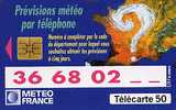 @+ Télécarte METEO FRANCE - 50 U - SO3 - 05/95. - Zonder Classificatie