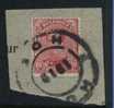 138 Op Fragment Met Dubbelringstempel Van 1919 Van  HUY / HOEI   (noodstempel) - 1915-1920 Alberto I