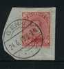 138 Op Fragment Met Duitse Brugstempel GENK  (noodstempel) - 1915-1920 Albert I.