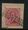 138 Op Fragment Met Naamstempel  LA BOUVERIE  (noodstempel) - 1915-1920 Alberto I