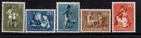 J2468 - Pays-Bas  Yv.no.626/30 Neufs** - Unused Stamps