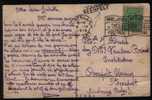 137 Op Postkaart Met Naamstempel NEERPELT Als Aankomst (noodstempel) - 1915-1920 Alberto I