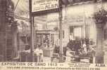 CPA - Exposition De Gand 1913 - Stand De Fabrication Des Cigarettes ALBA - Andere & Zonder Classificatie