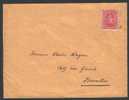 138 Op Brief Met Kiesbureelstempel  JEMAPPES (noodstempel) - 1915-1920 Alberto I