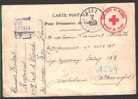 Postkaart "Prisonnier De Guerre" + Stempel CROIX-ROUGE  DE BELGIQUE / COMITE DE NAMUR, +sterstempel BEEZ Op 12/10/1940 ! - Guerre 40-45 (Lettres & Documents)