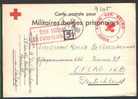 Carte Postale "Belges Prisonniers" + Stempel ROOD KRUIS VAN BELGIE + GEPRUFT  (datum 26/08/1940) - Weltkrieg 1939-45 (Briefe U. Dokumente)