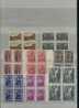 504/11   **  In Blok Van 4 (cote  568 €)(a25%) - Used Stamps