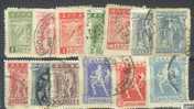 POSTES  LOT  OBL. N° 179 180 181 182 183 184 185 186 187 188 189 190 191 192 - Used Stamps