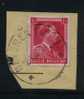 528 Op Fragment Met Sterstempel * BEVEREN (LEIE) * - 1936-1957 Collar Abierto