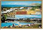 § Agadir :vue Panoramique Et Les Bords D'une Piscine - Agadir