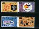 FIJI 1982 MNH Stamps Football Champ 460-463 # 2111 - 1982 – Espagne