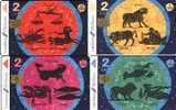 LATVIA- ZODIAC PUZLE (Full Set Used) - Lettland