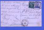 110+125 Op Postkaart EXPRES, Telegraafstempel ANTWERPEN 6 Op 12/5/1912 Naar BRUSSEL - 1912 Pellens