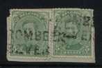 137(2) Op Fragment Met Naamstempel STROMBEEK-/BEVER (noodstempel) - 1915-1920 Albert I