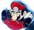 Super Mario Tombant Sur Les Fesses - Fumetti