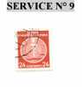 Allemagne Orientale  Service N° 9 - Altri & Non Classificati