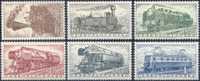 TCHECOSLOVAQUIE Poste  875 à 880 ** MNH La Série Culte De 1956 Locomotives (CV 40 €) - Neufs